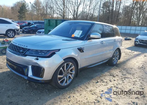 2021 Land Rover Range Rover Sport Hse Silver Edition Mhev из США, поврежденный, VIN SALWR2SU9MA756558